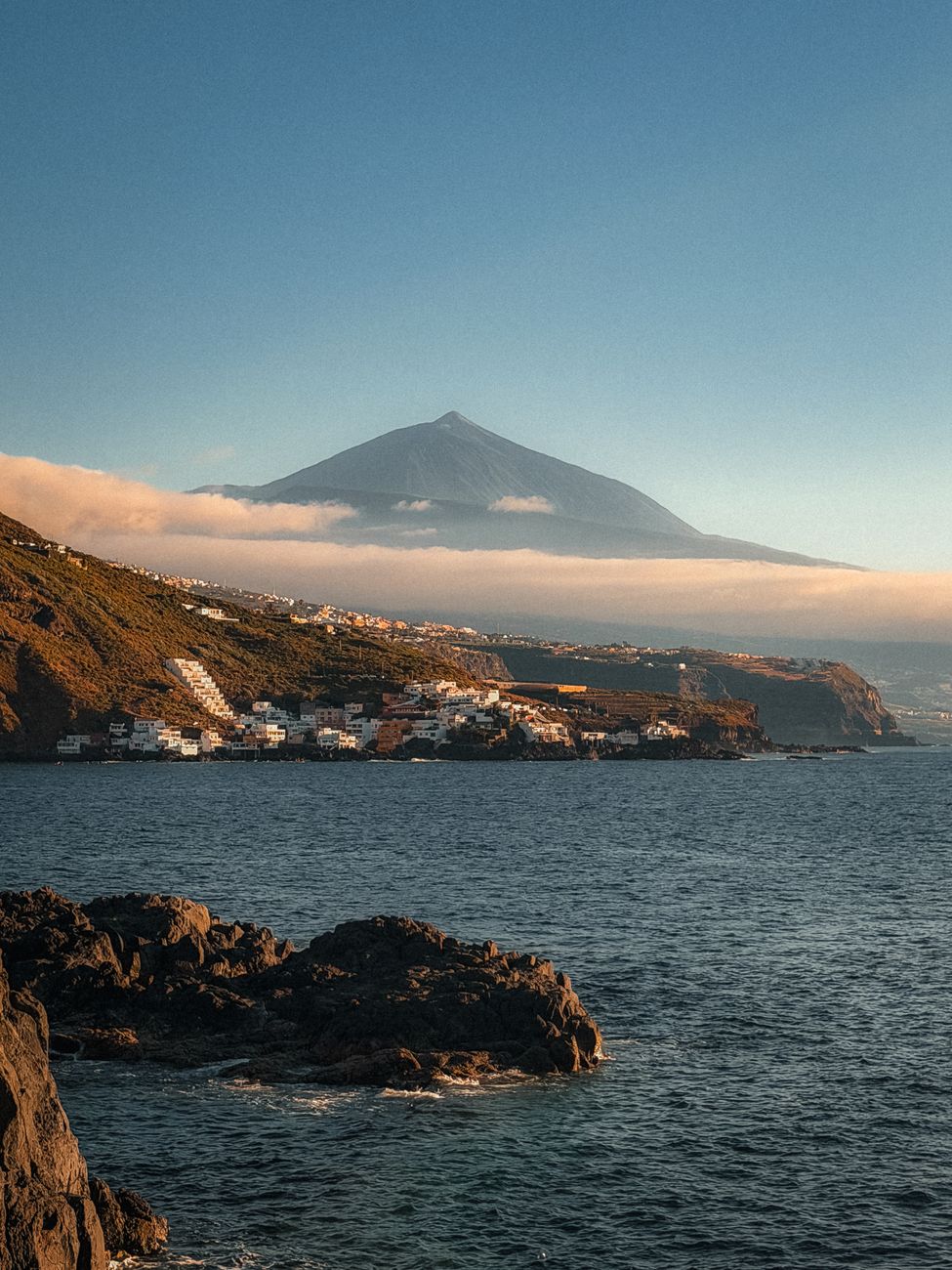 Mount Teide from the coast